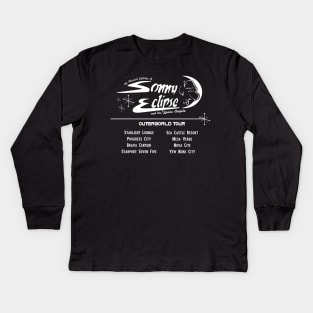 The Sonny Side of Entertainment (Front & Back) Kids Long Sleeve T-Shirt